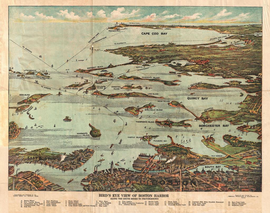 1899_View_Map_of_Boston_Harbor_from_Boston_to_Cape_Cod_and_Provincetown_-_Geographicus_-_Boston-unionnews-1899
